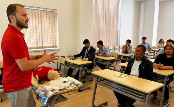 Mühafizəçilər üçün növbəti təlimlər keçirilib